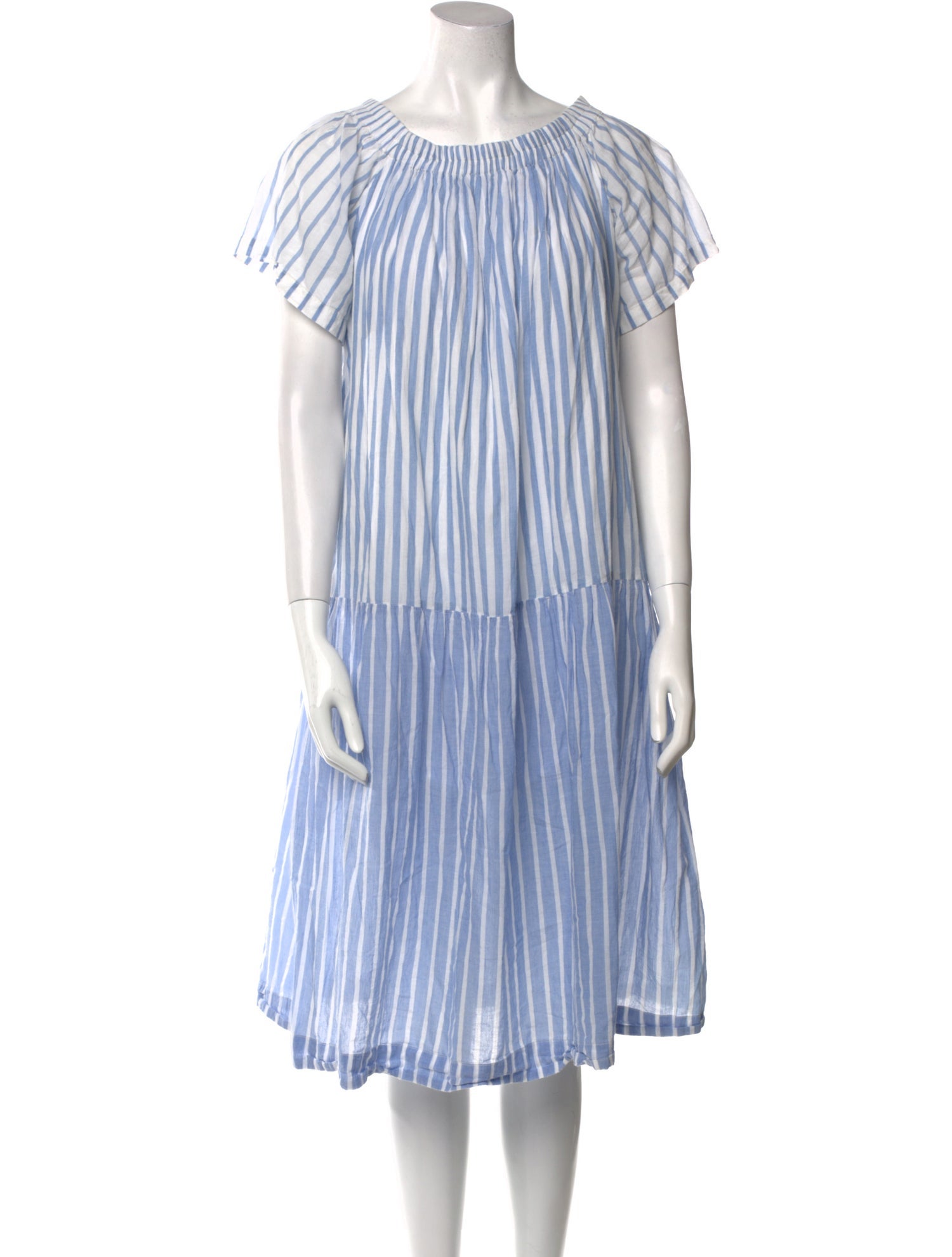 Mii Collection Striped Midi Length Dress
