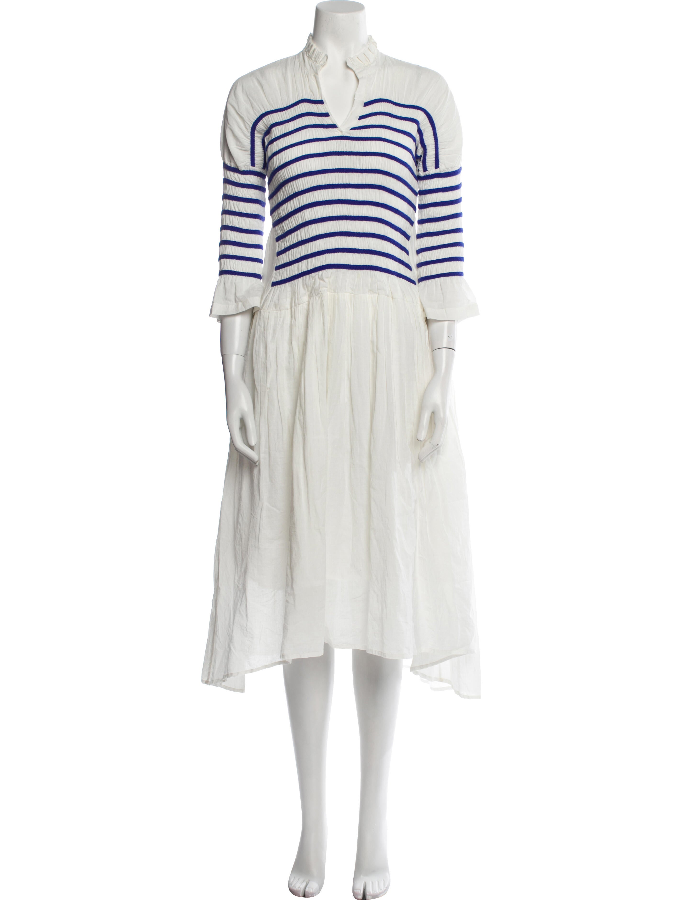 Mii Collection Striped Long Dress