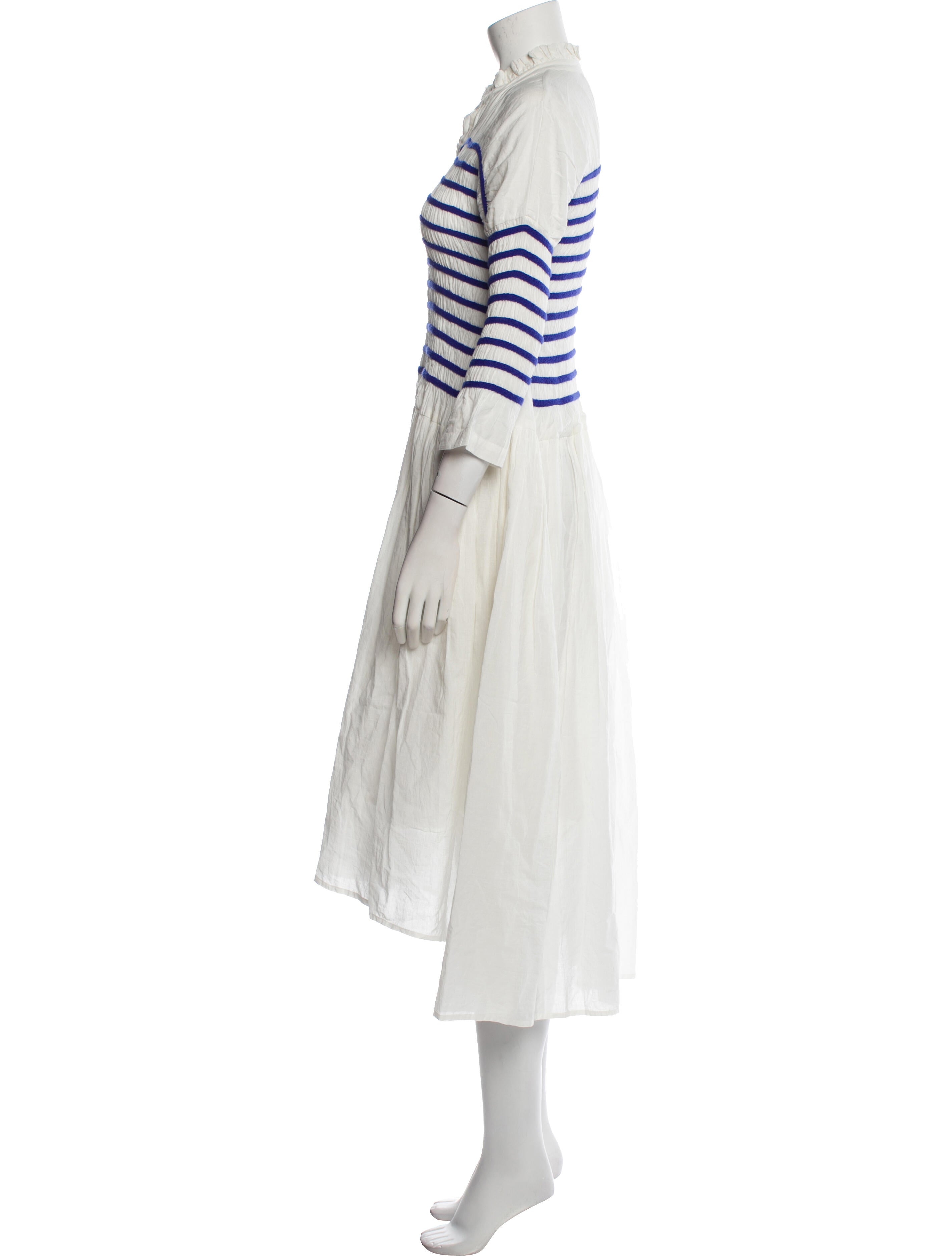 Mii Collection Striped Long Dress