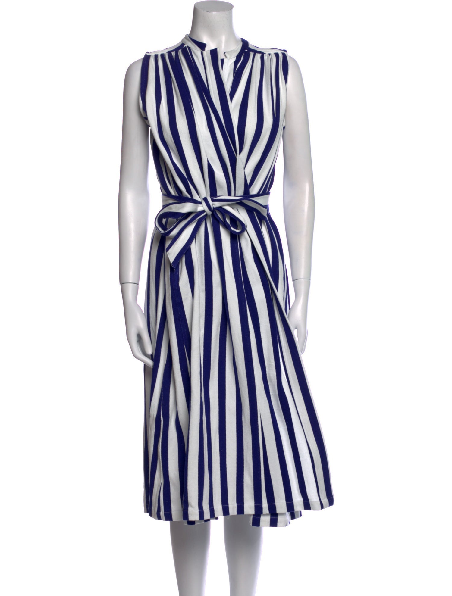 Mii Collection Striped Midi Length Dress w/ Tags