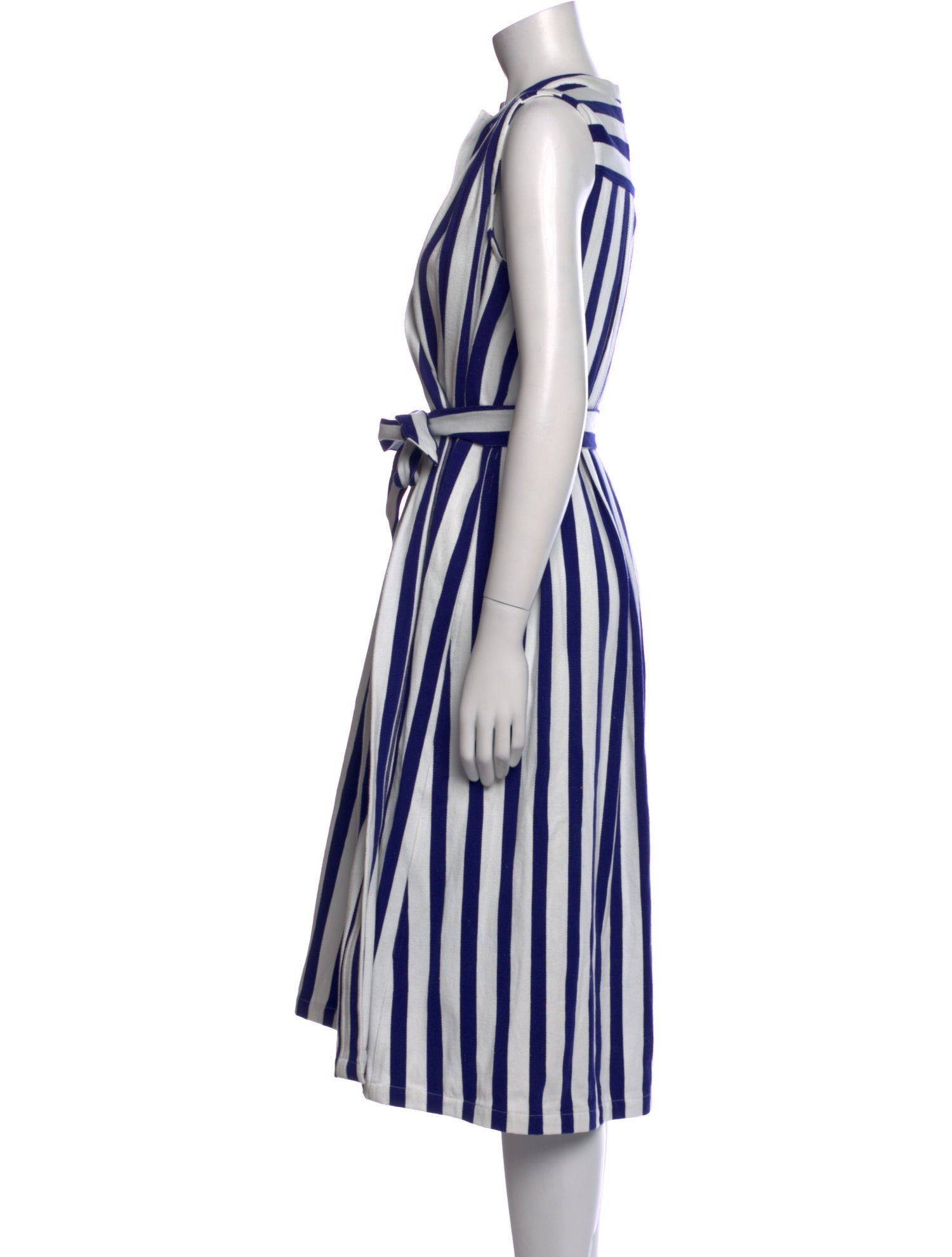 Mii Collection Striped Midi Length Dress w/ Tags