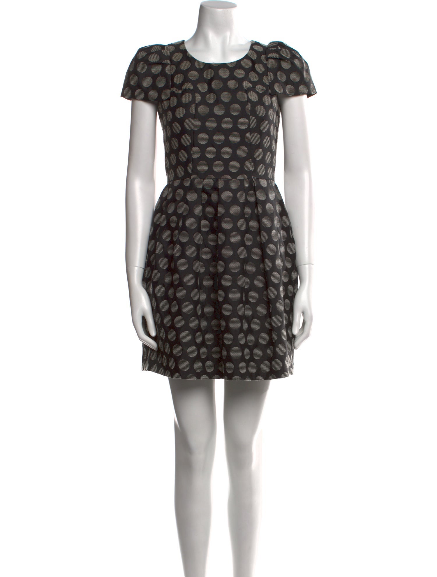 MORINE COMTE MARANT Polka Dot Print Mini Dress