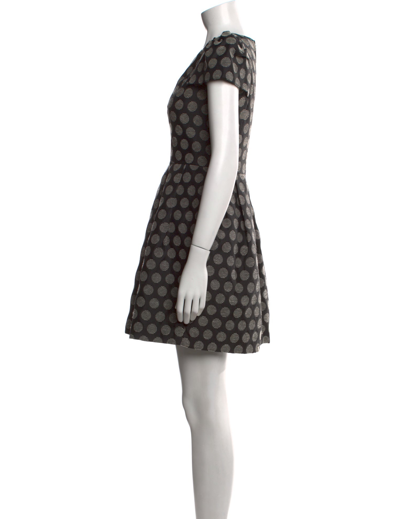 MORINE COMTE MARANT Polka Dot Print Mini Dress