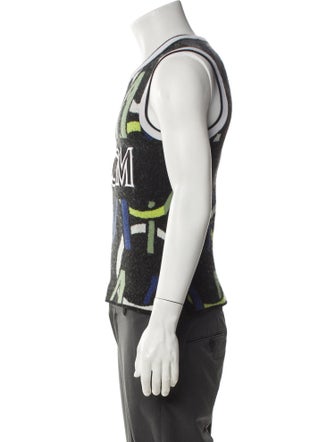 MCM x Puma Printed Crew Neck T-Shirt