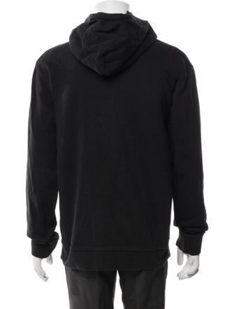 McQ Swallow Graphic Print Crew Neck Hoodie