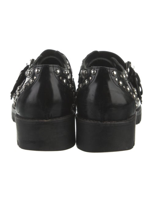 McQ Swallow Ellis Brogues Leather Oxfords