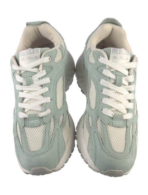 Mercer Collective Suede Colorblock Pattern Sneakers