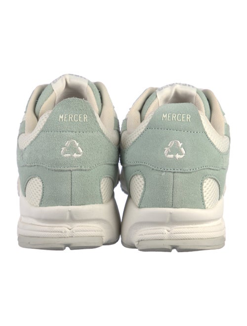 Mercer Collective Suede Colorblock Pattern Sneakers