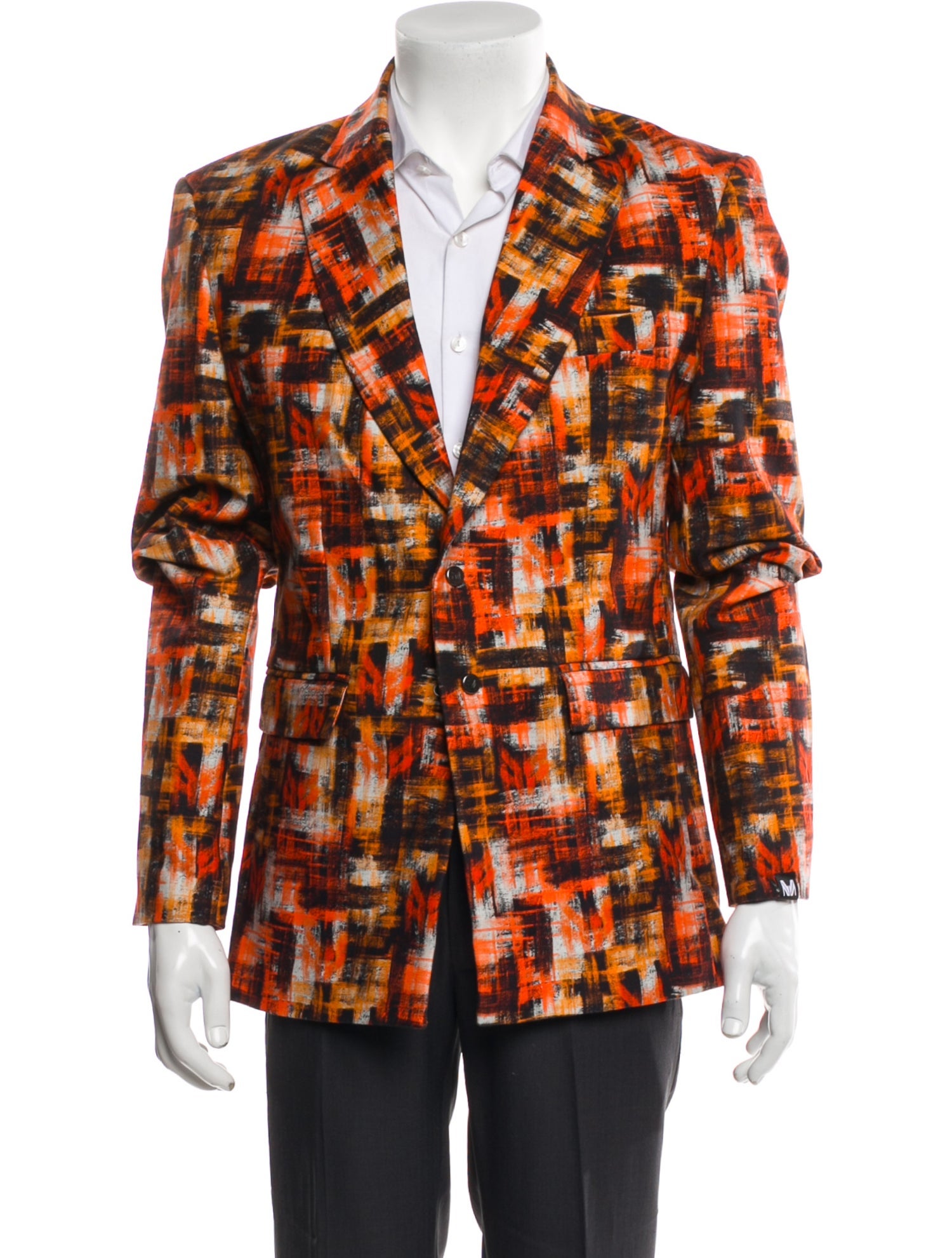 Marcell Von Berlin Printed Blazer w/ Tags