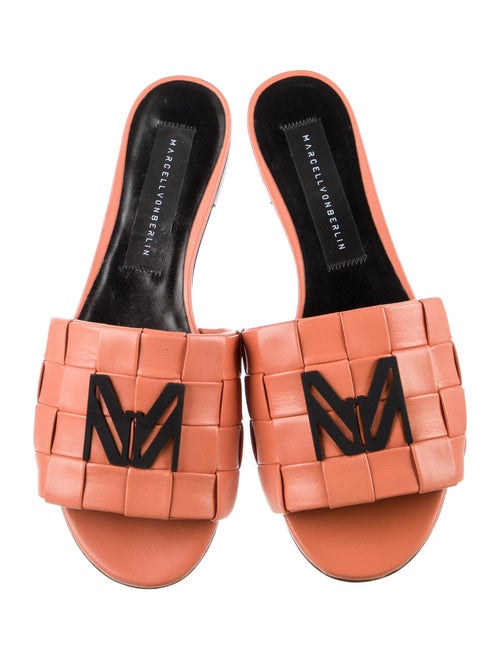 Marcell Von Berlin Leather Slides