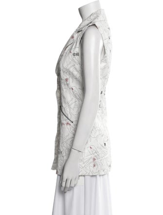 Marcell Von Berlin Printed Vest