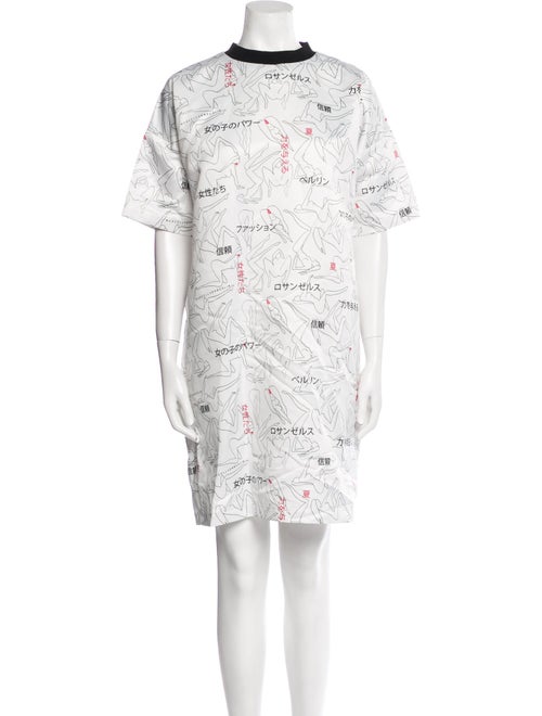 Marcell Von Berlin Printed Mini Dress