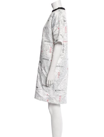 Marcell Von Berlin Printed Mini Dress