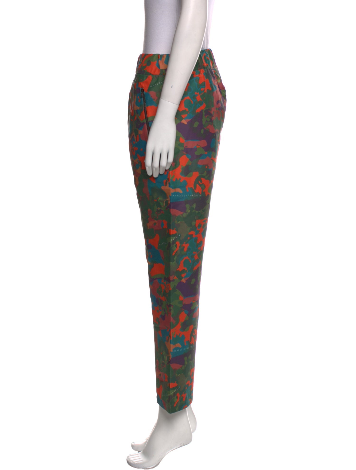 Marcell Von Berlin Printed Straight Leg Pants w/ Tags