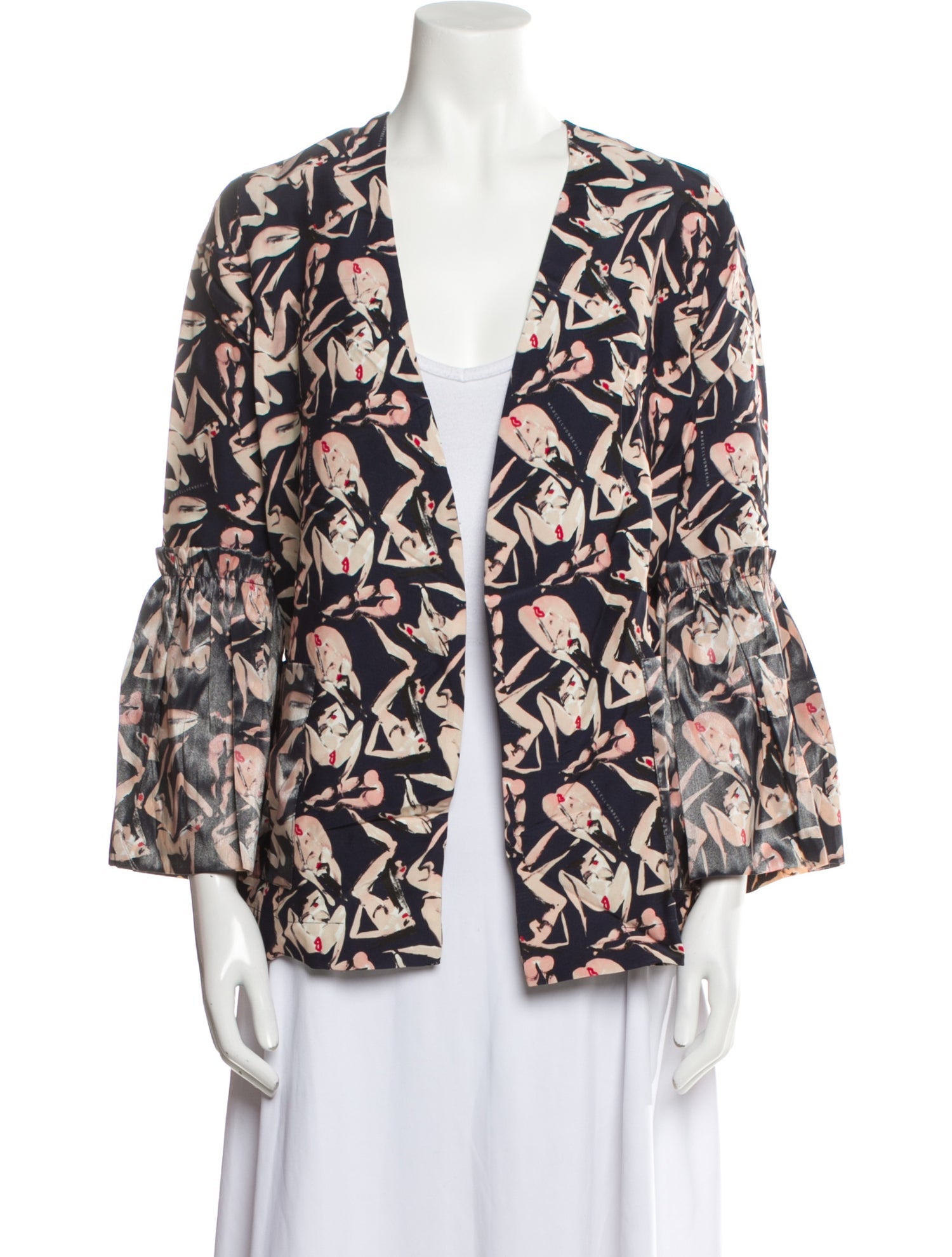 Marcell Von Berlin Printed Blazer
