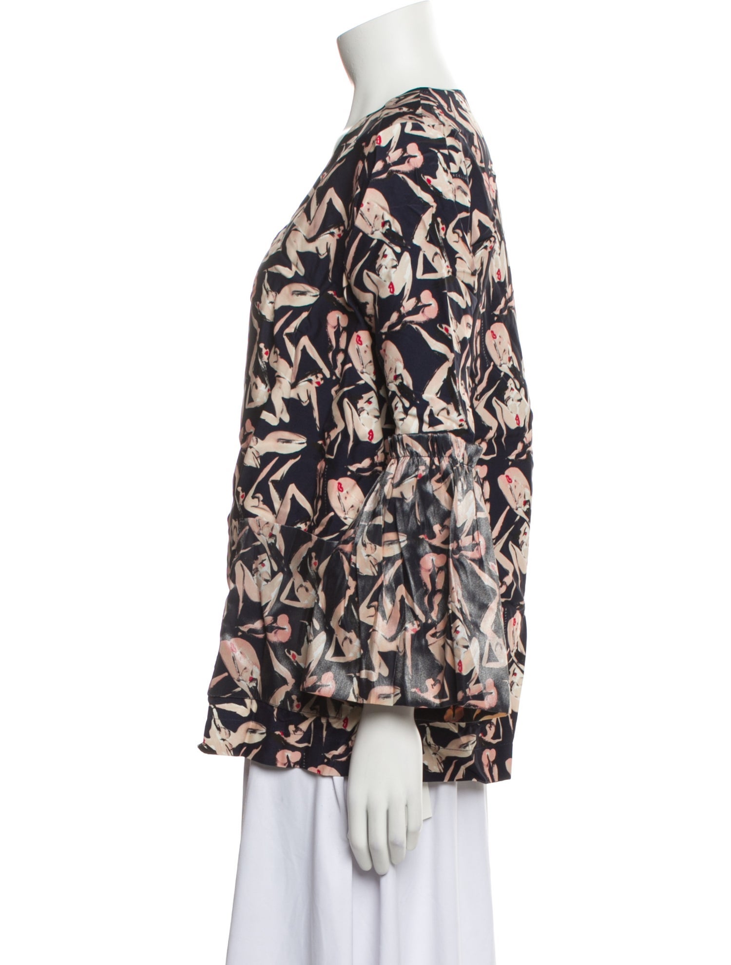 Marcell Von Berlin Printed Blazer