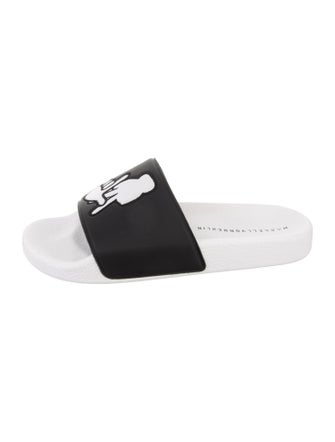 Marcell Von Berlin Leather Printed Slides