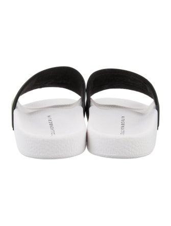 Marcell Von Berlin Leather Printed Slides