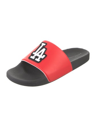Marcell Von Berlin Leather Printed Slides