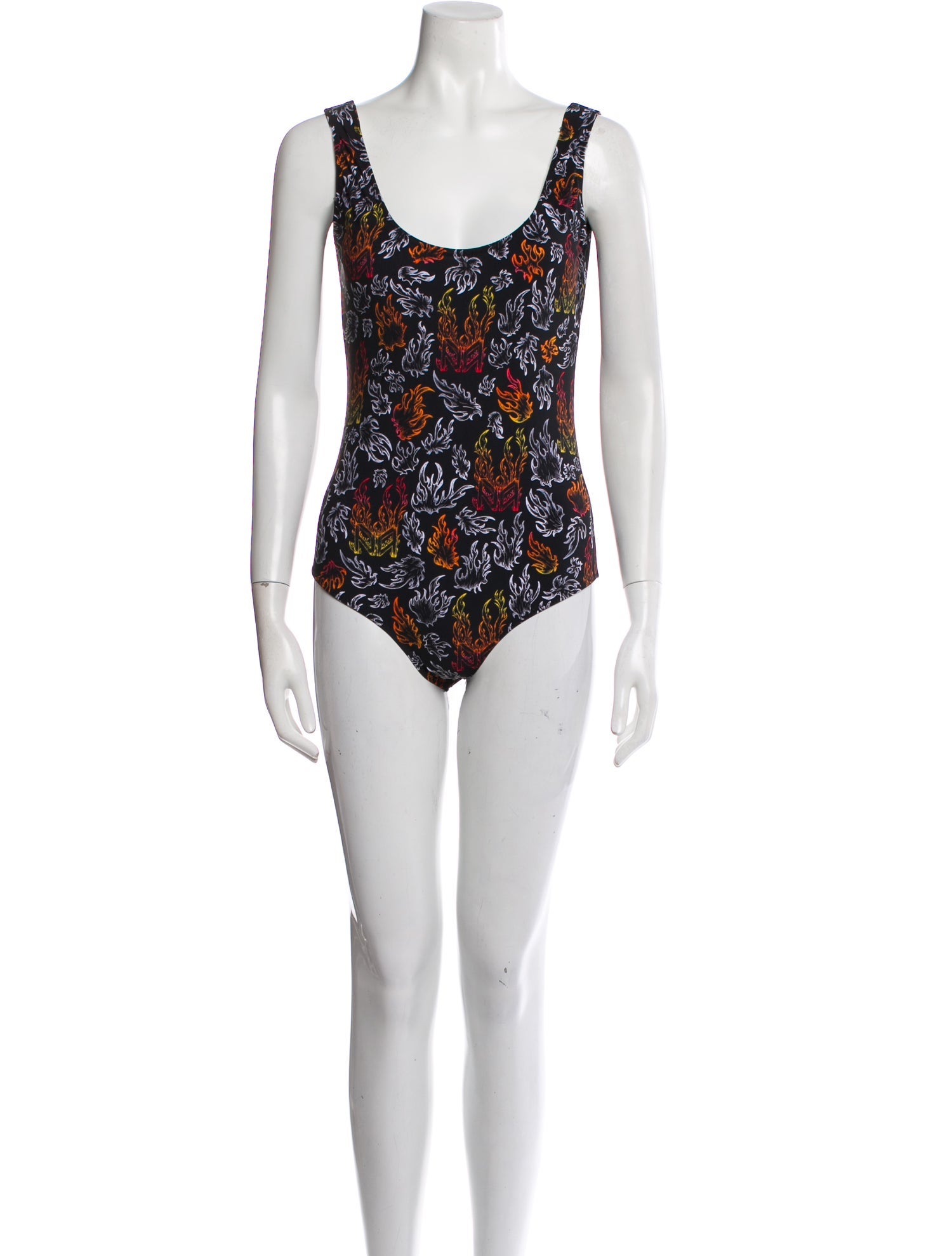 Marcell Von Berlin Printed One-Piece w/ Tags