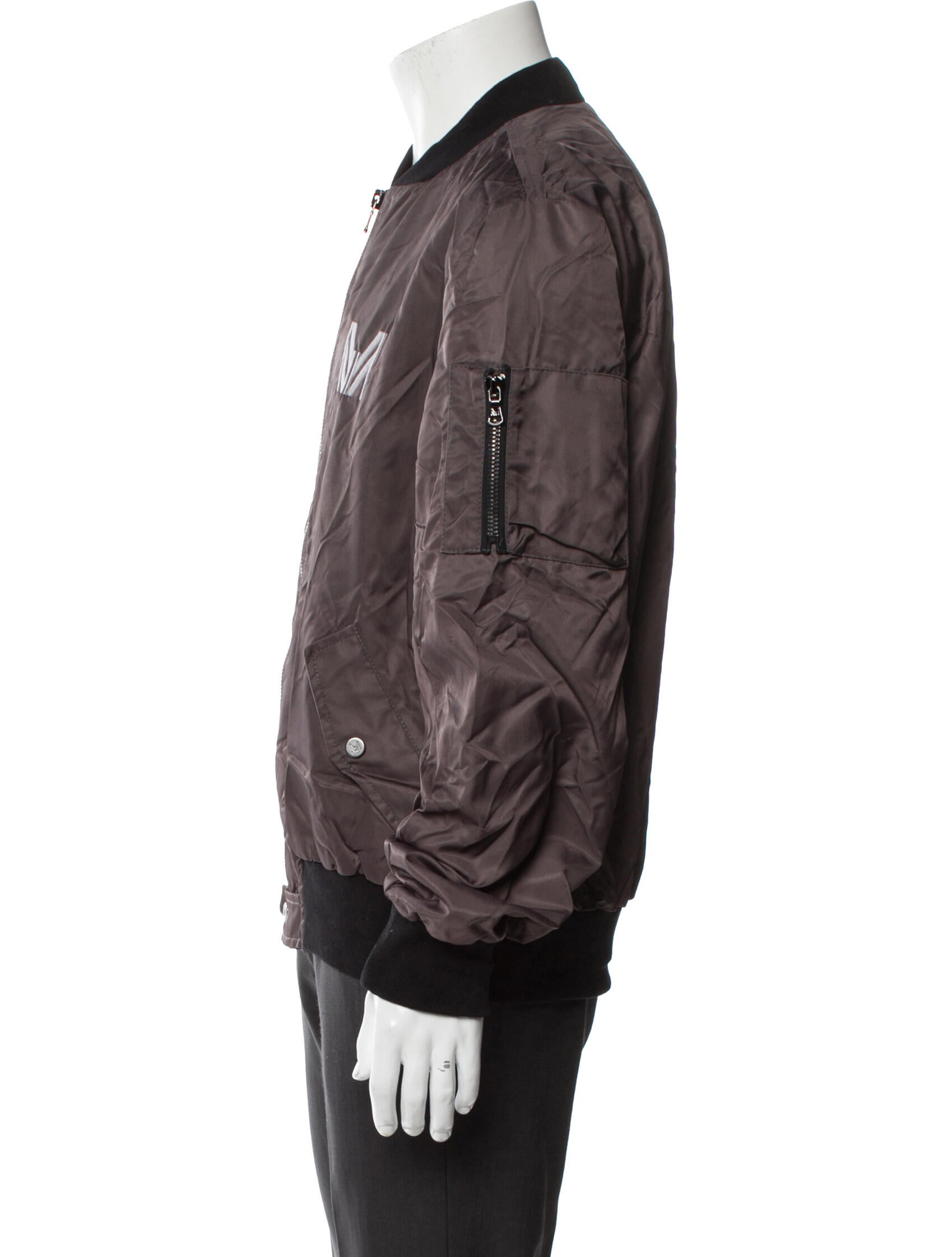 Marcell Von Berlin Graphic Print Bomber Jacket w/ Tags