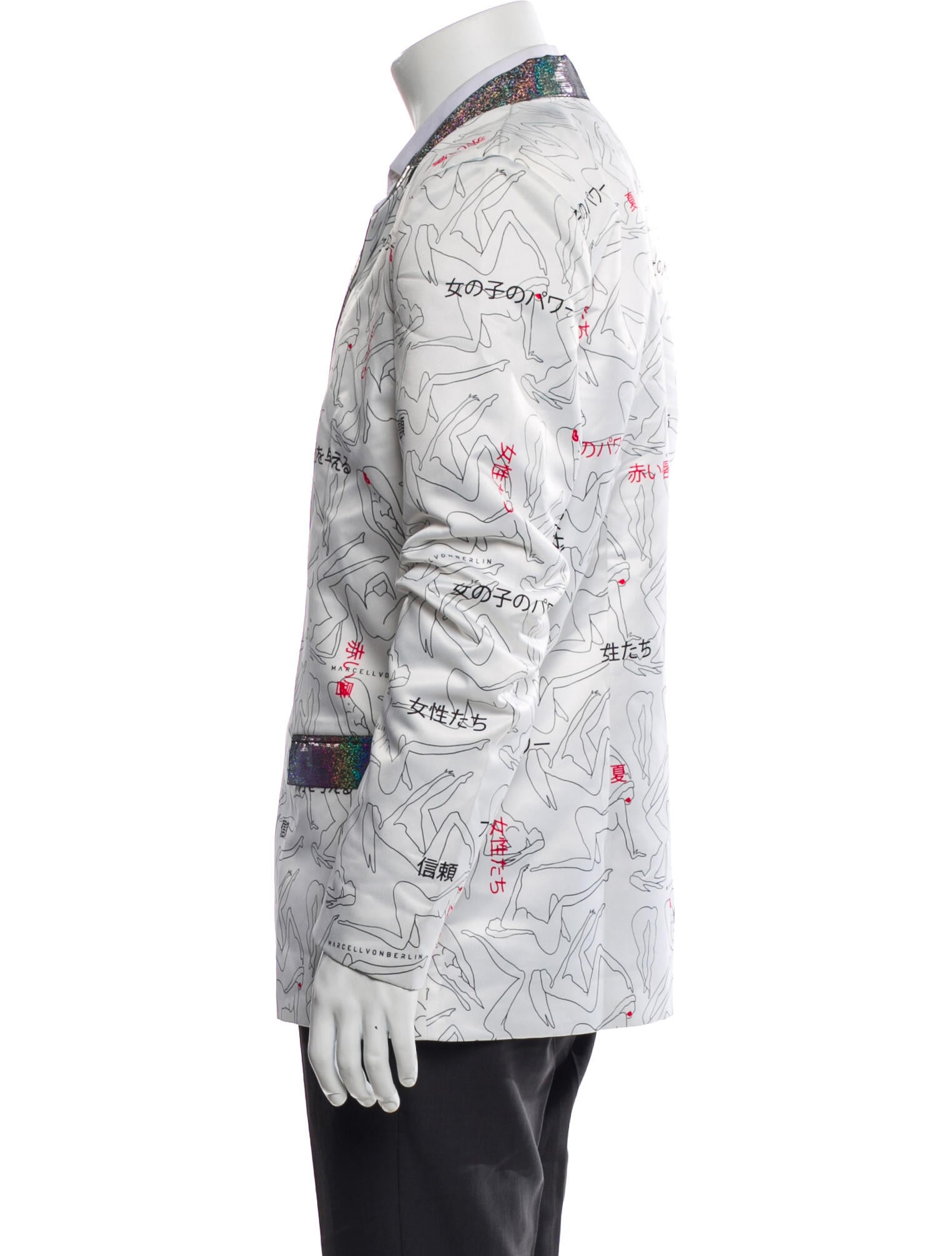 Marcell Von Berlin Printed Blazer w/ Tags