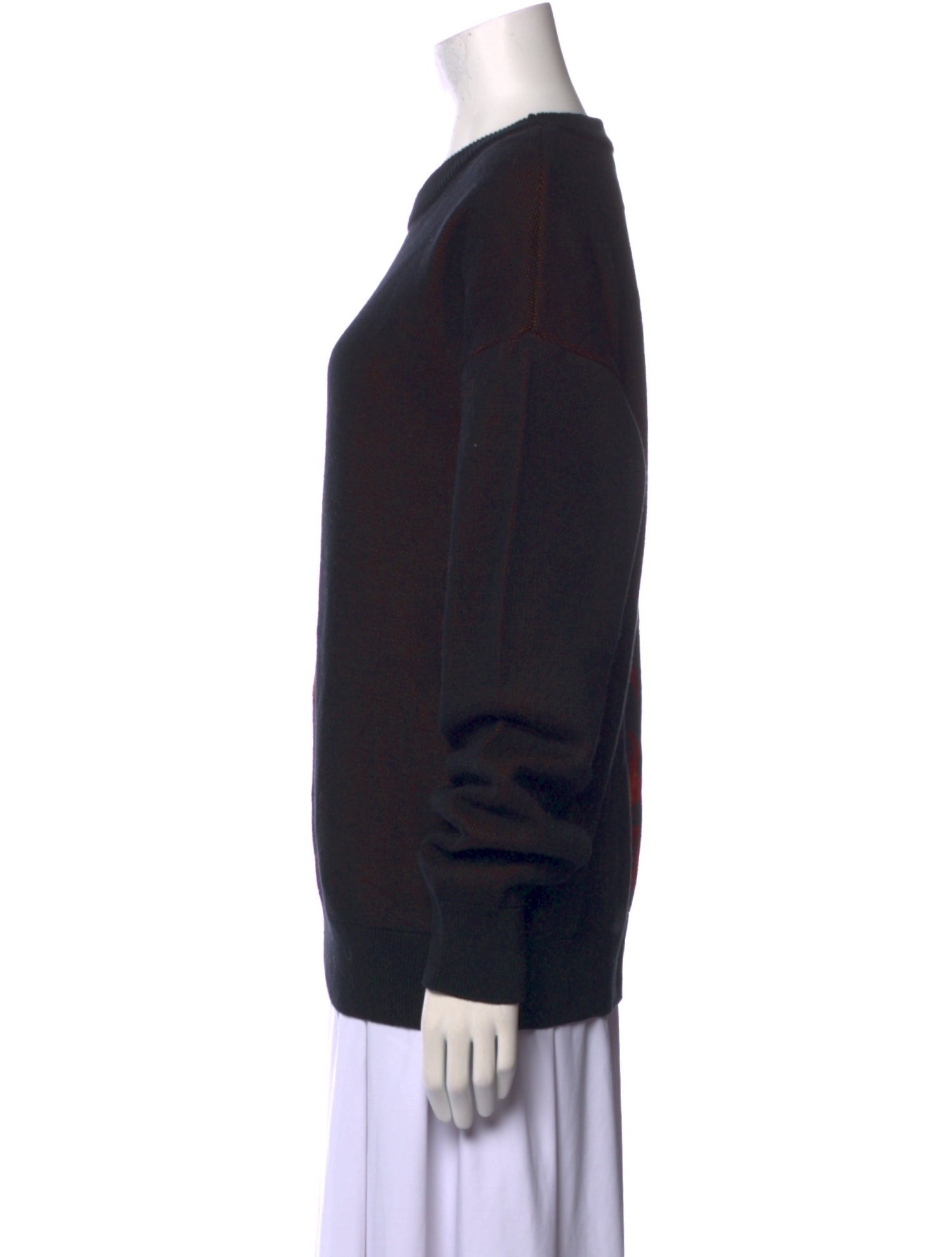 Marcell Von Berlin Printed Crew Neck Sweater