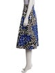 Marcell Von Berlin Animal Print Knee-Length Skirt