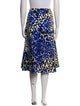 Marcell Von Berlin Animal Print Knee-Length Skirt