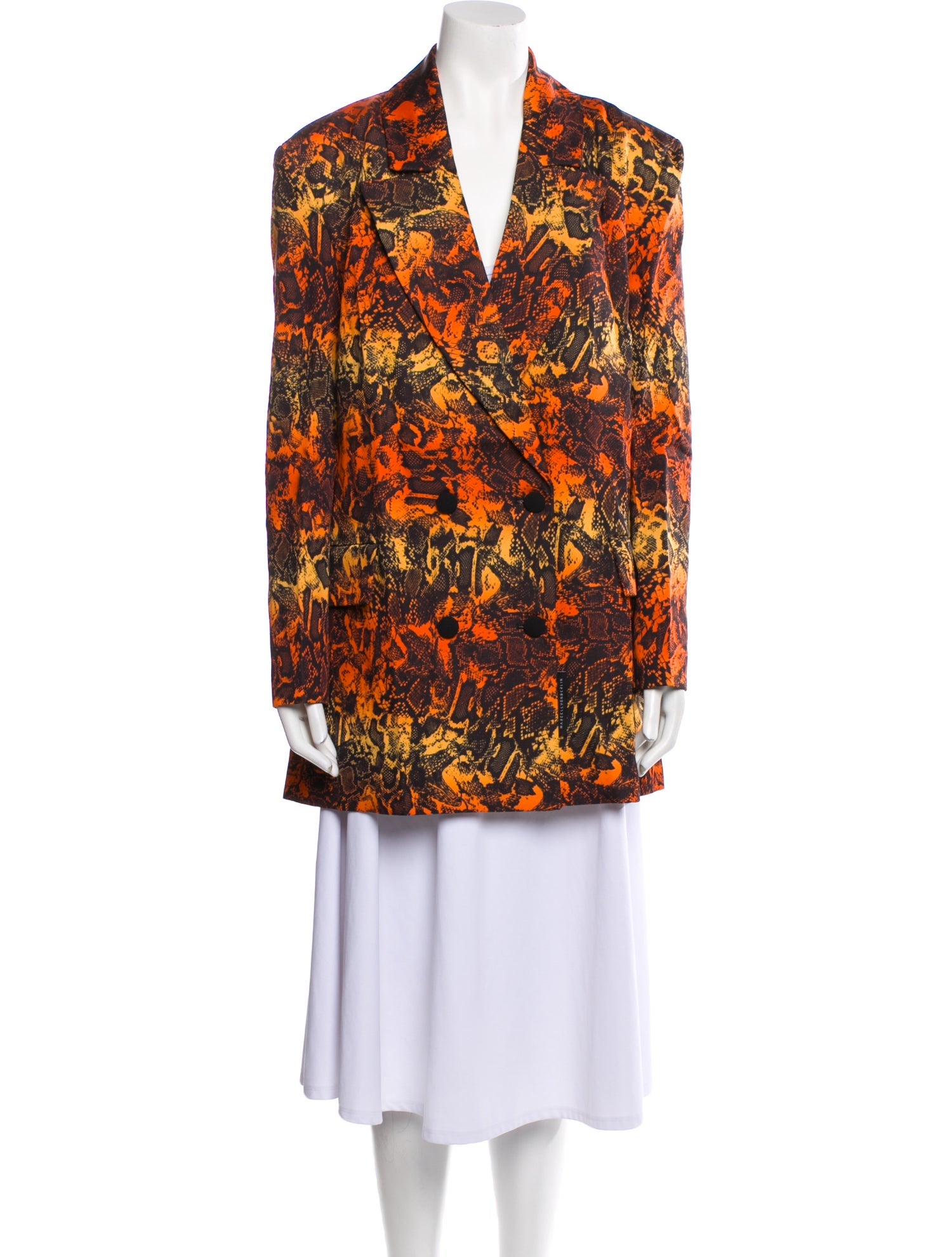 Marcell Von Berlin Animal Print Blazer w/ Tags