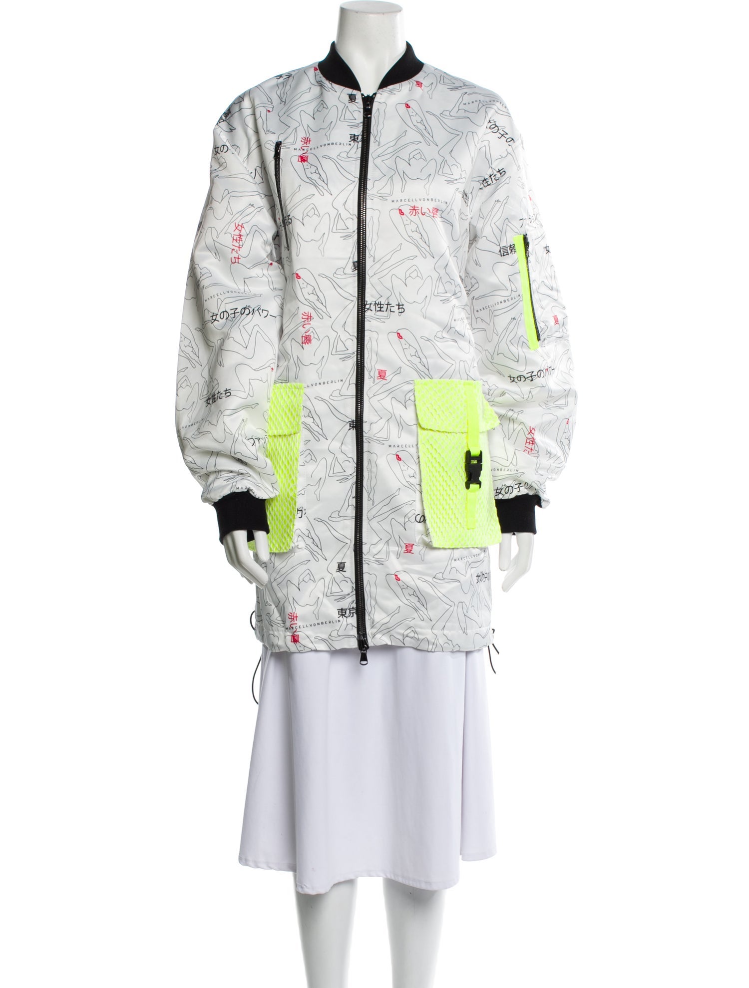 Marcell Von Berlin Printed Coat w/ Tags