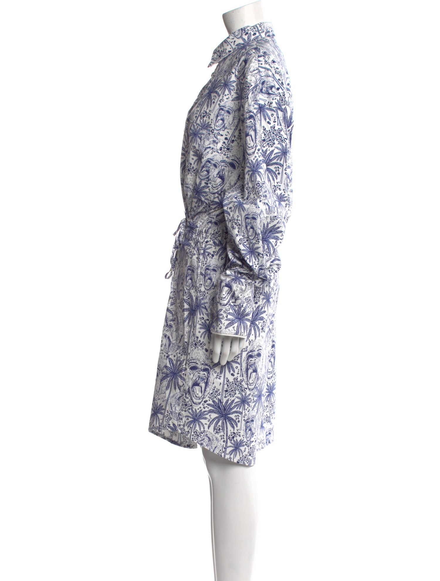 Marcell Von Berlin Printed Knee-Length Dress