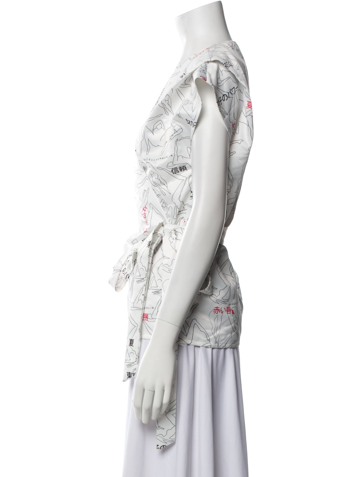 Marcell Von Berlin Printed Vest w/ Tags