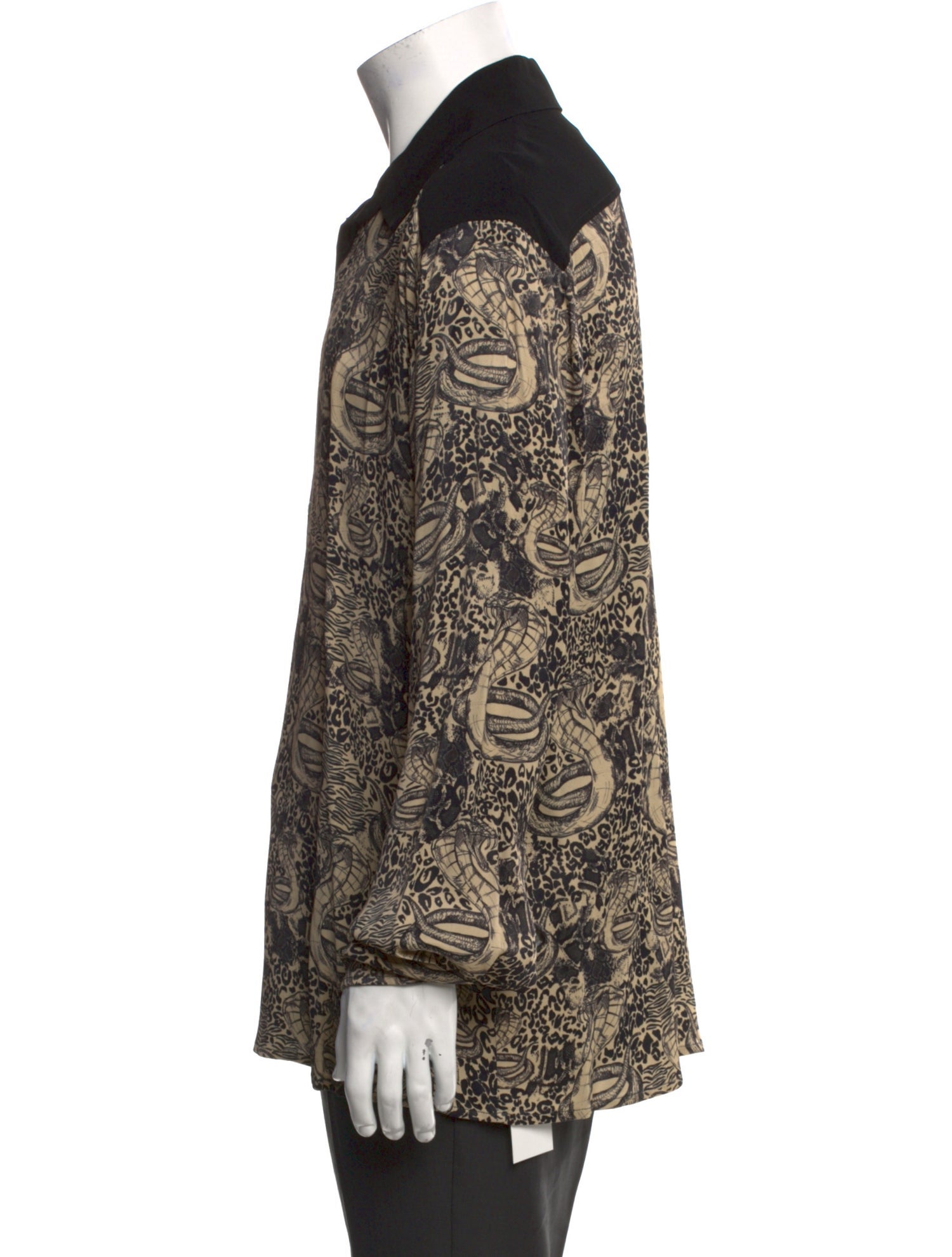 Marcell Von Berlin Paisley Print Long Sleeve Shirt w/ Tags