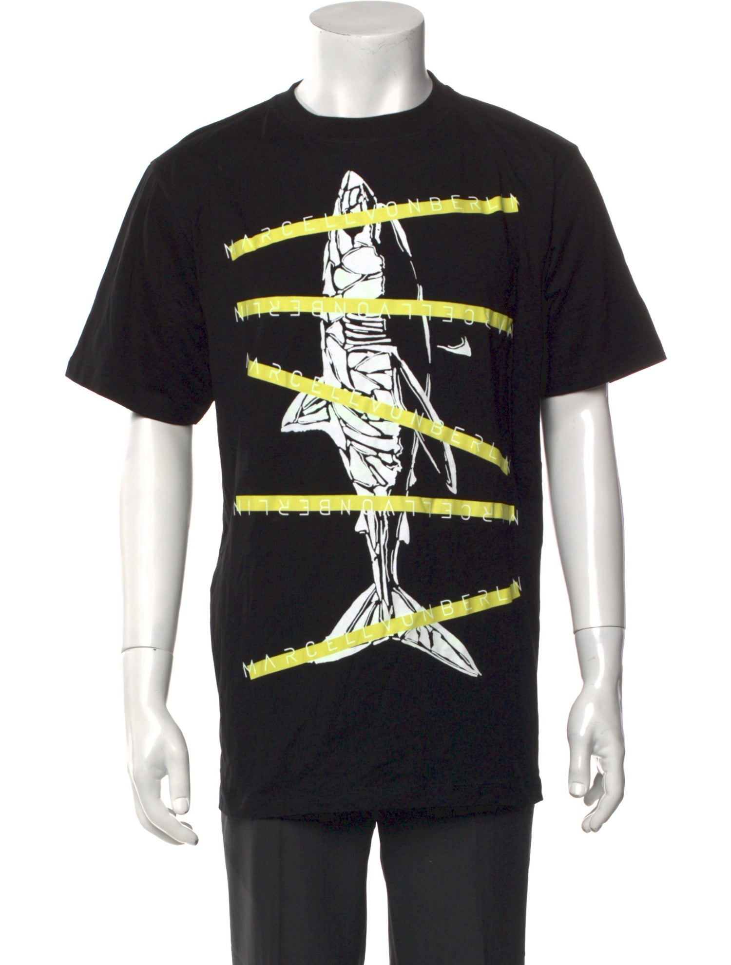 Marcell Von Berlin Graphic Print Crew Neck T-Shirt w/ Tags