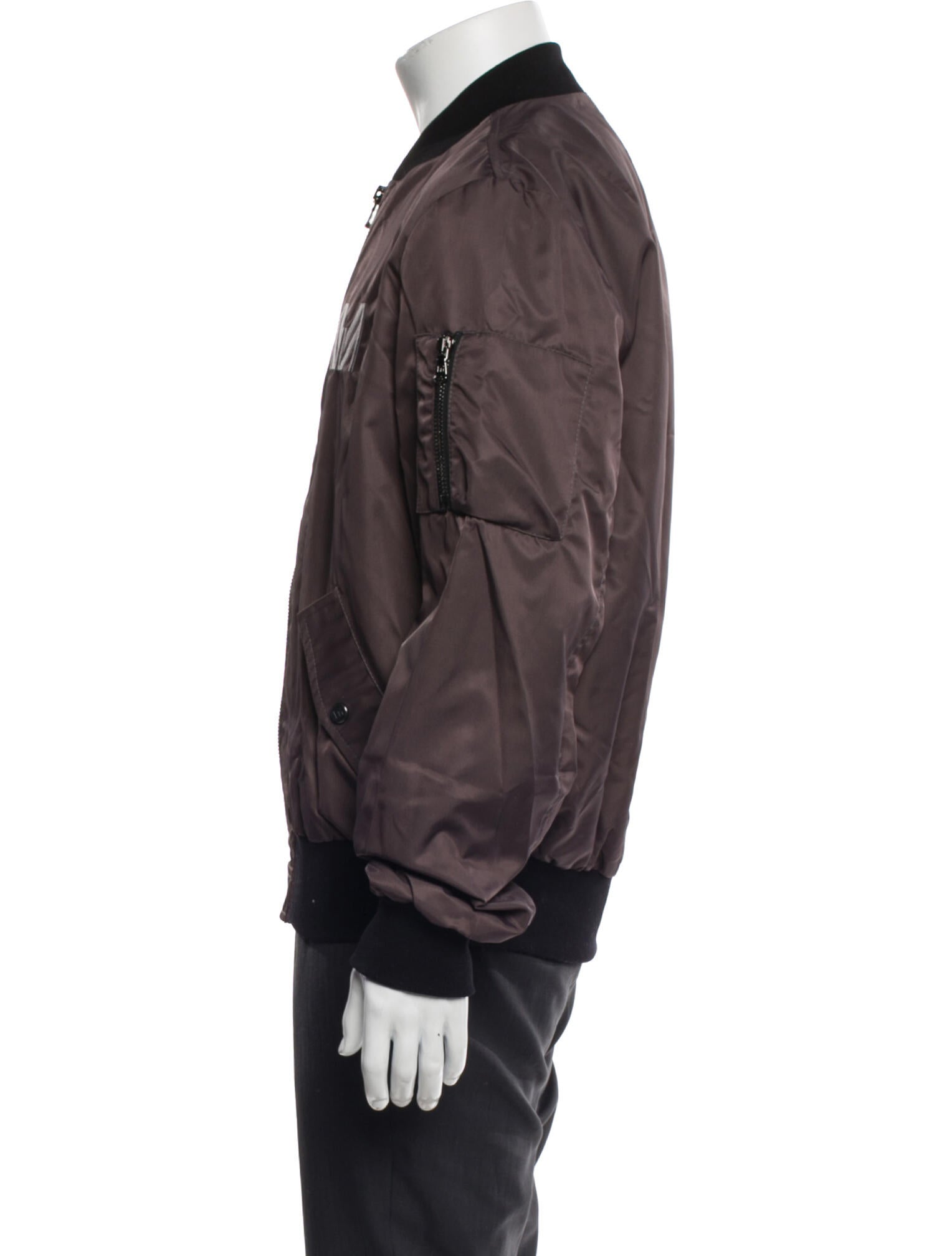 Marcell Von Berlin Graphic Print Bomber Jacket w/ Tags