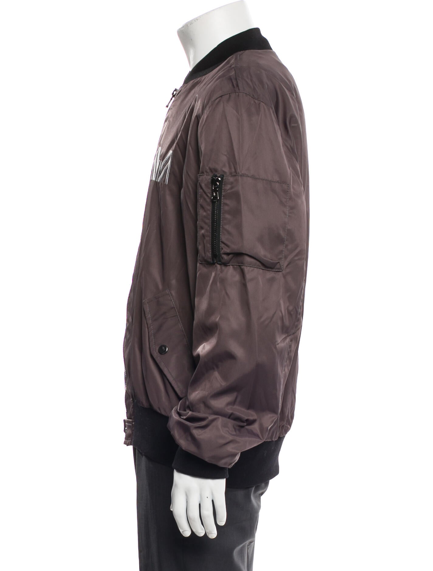 Marcell Von Berlin Nylon Bomber Jacket w/ Tags