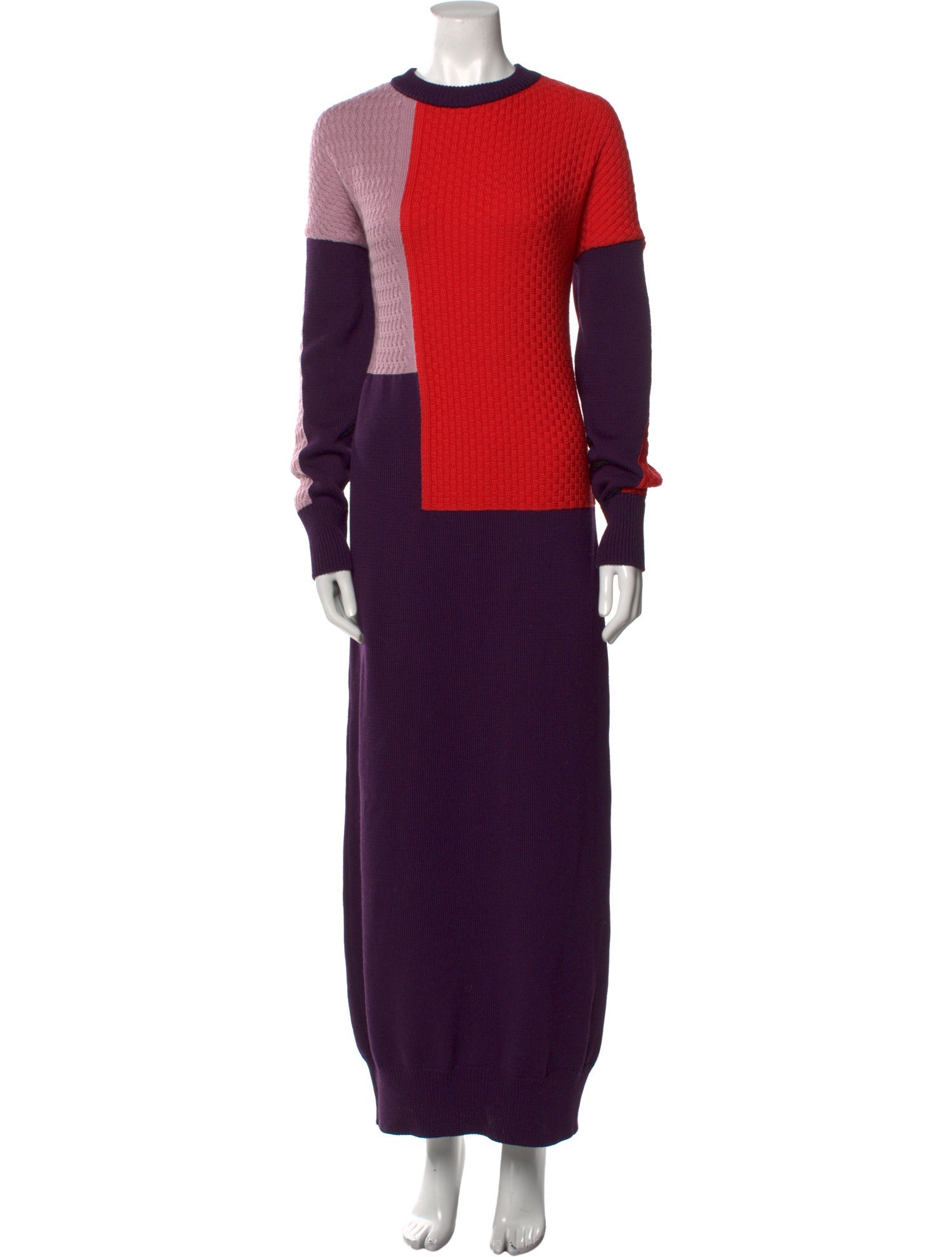 Marcell Von Berlin Virgin Wool Midi Length Dress