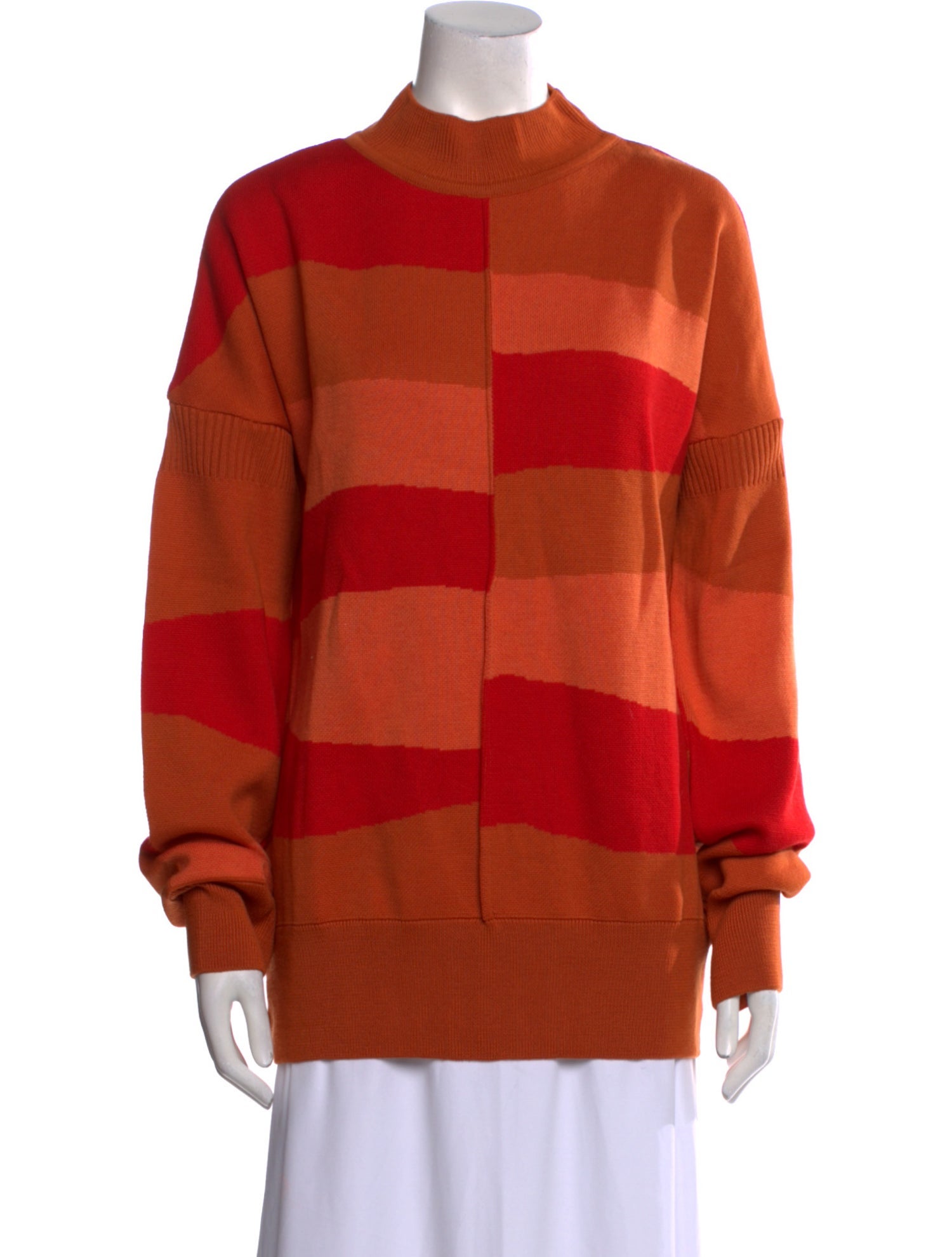 Marcell Von Berlin Virgin Wool Striped Sweater w/ Tags