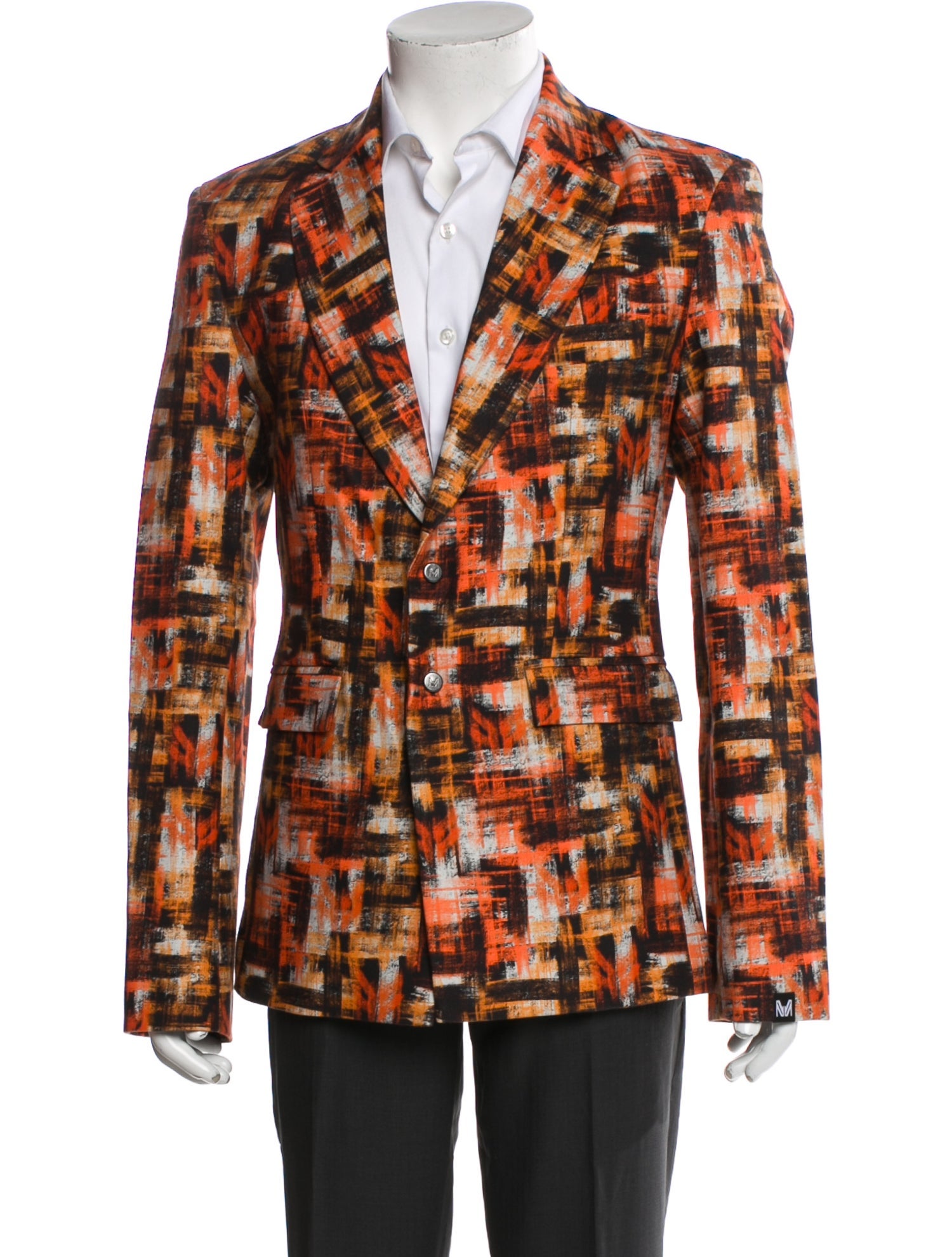 Marcell Von Berlin Printed Blazer w/ Tags