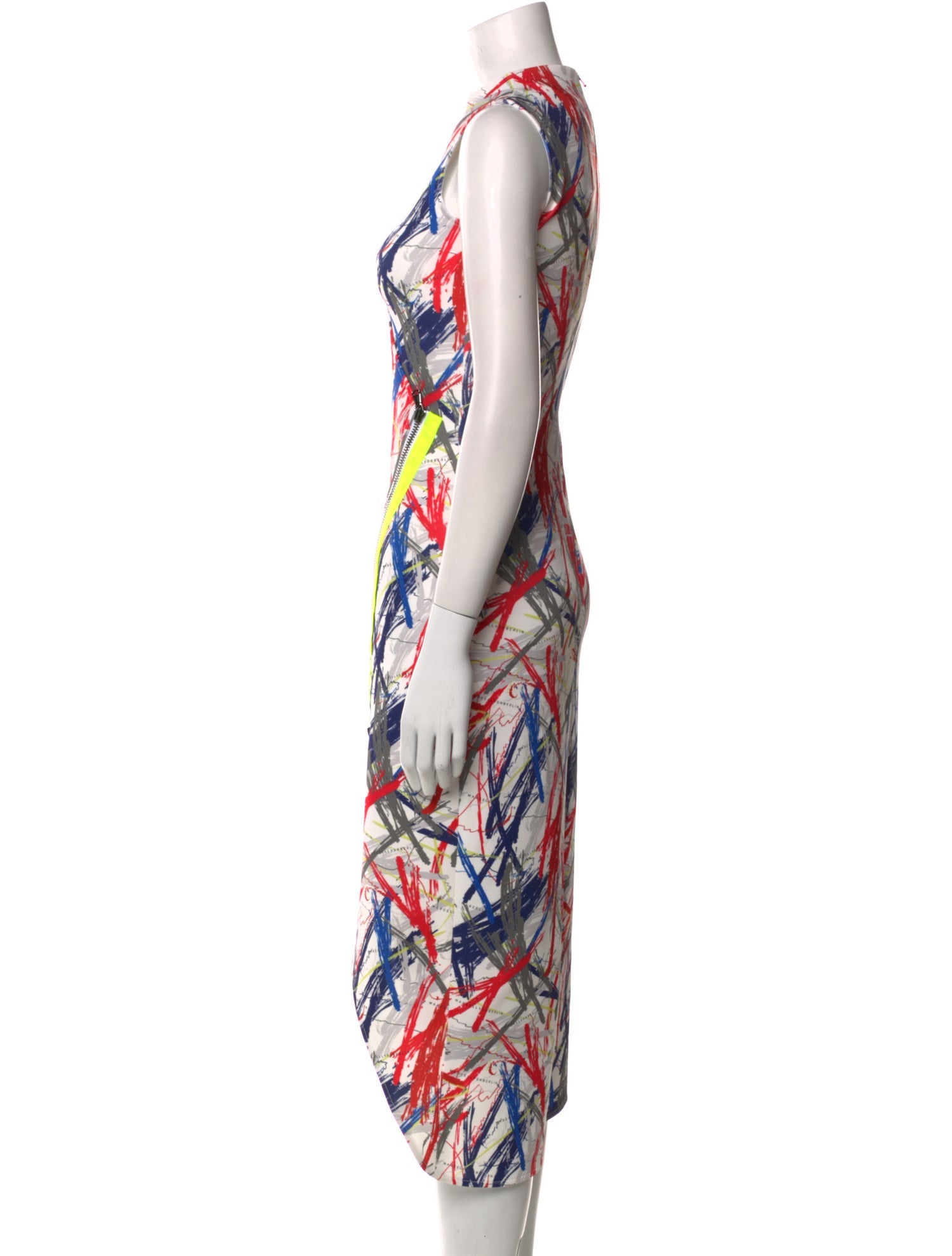 Marcell Von Berlin Printed Long Dress w/ Tags
