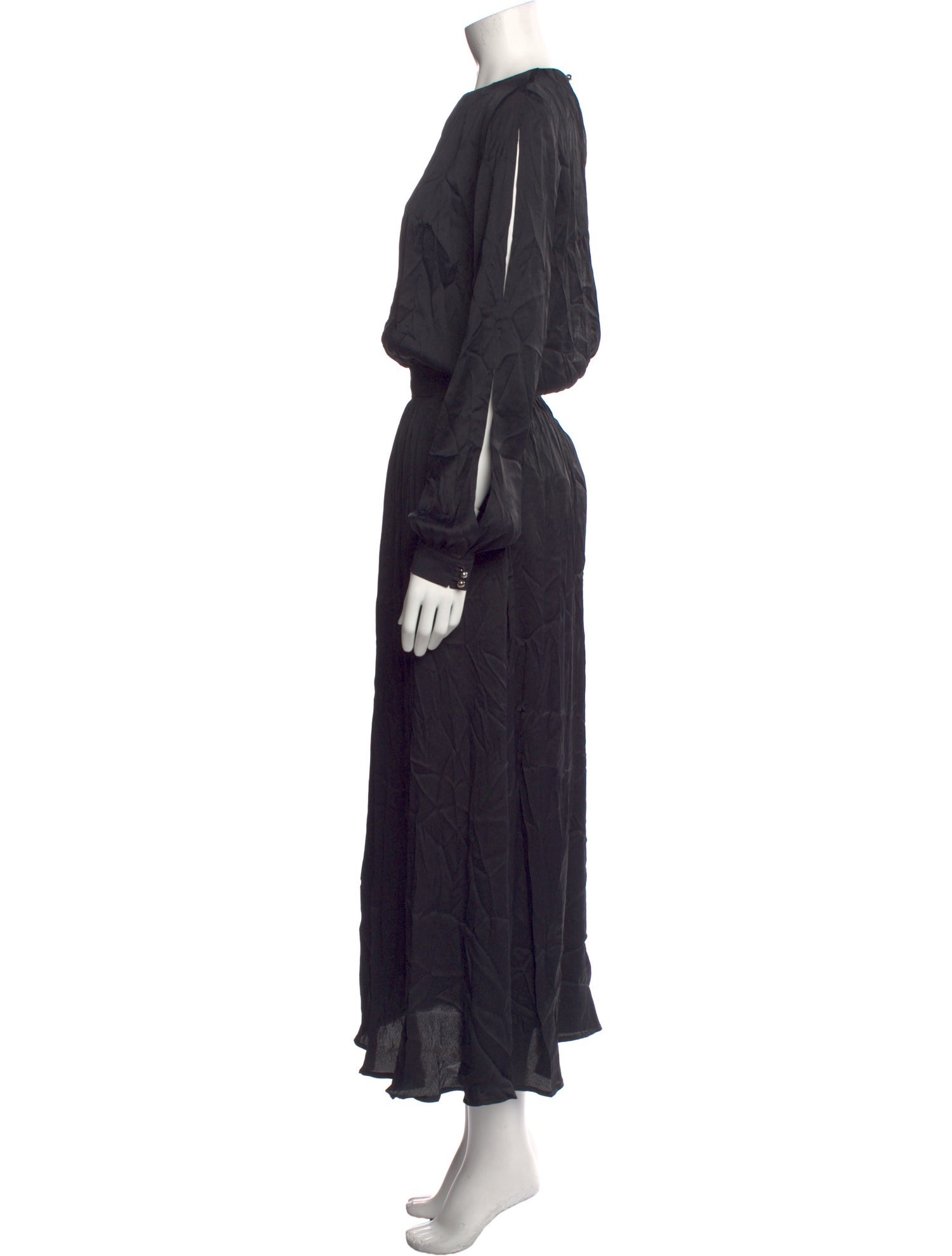 Marcell Von Berlin Crew Neck Long Dress