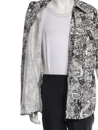 Marcell Von Berlin Printed Trucker Jacket