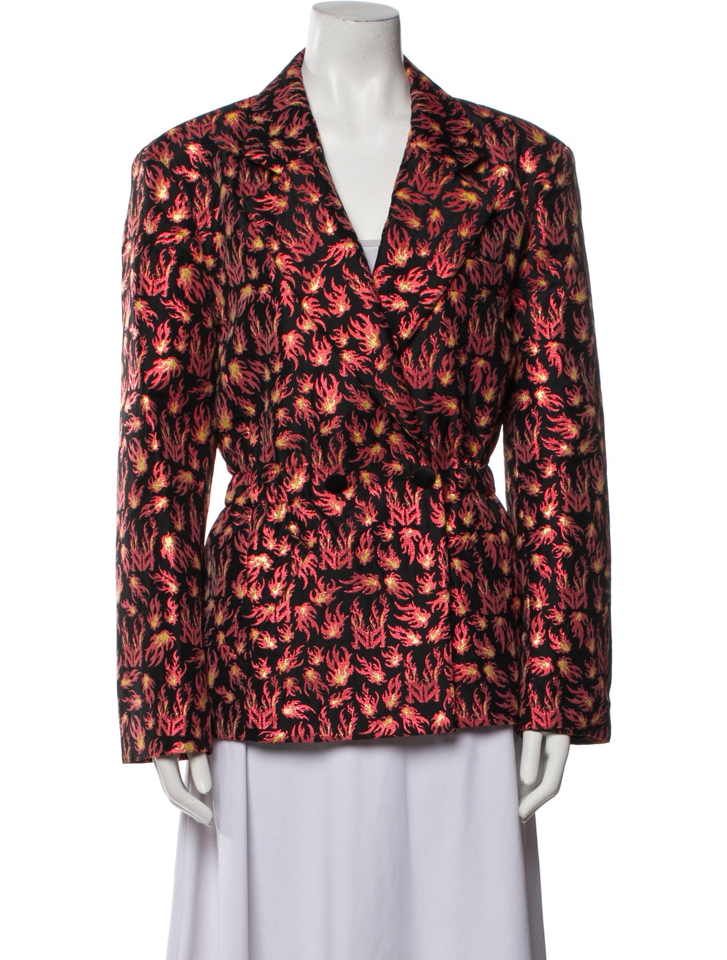 Marcell Von Berlin Printed Blazer w/ Tags