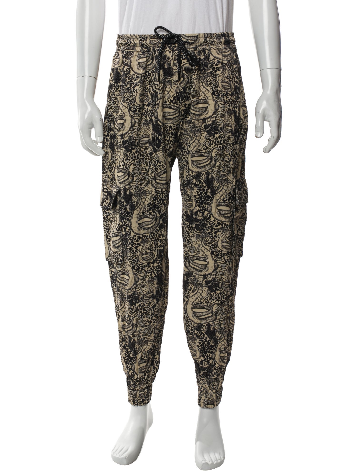 Marcell Von Berlin Animal Print Joggers w/ Tags