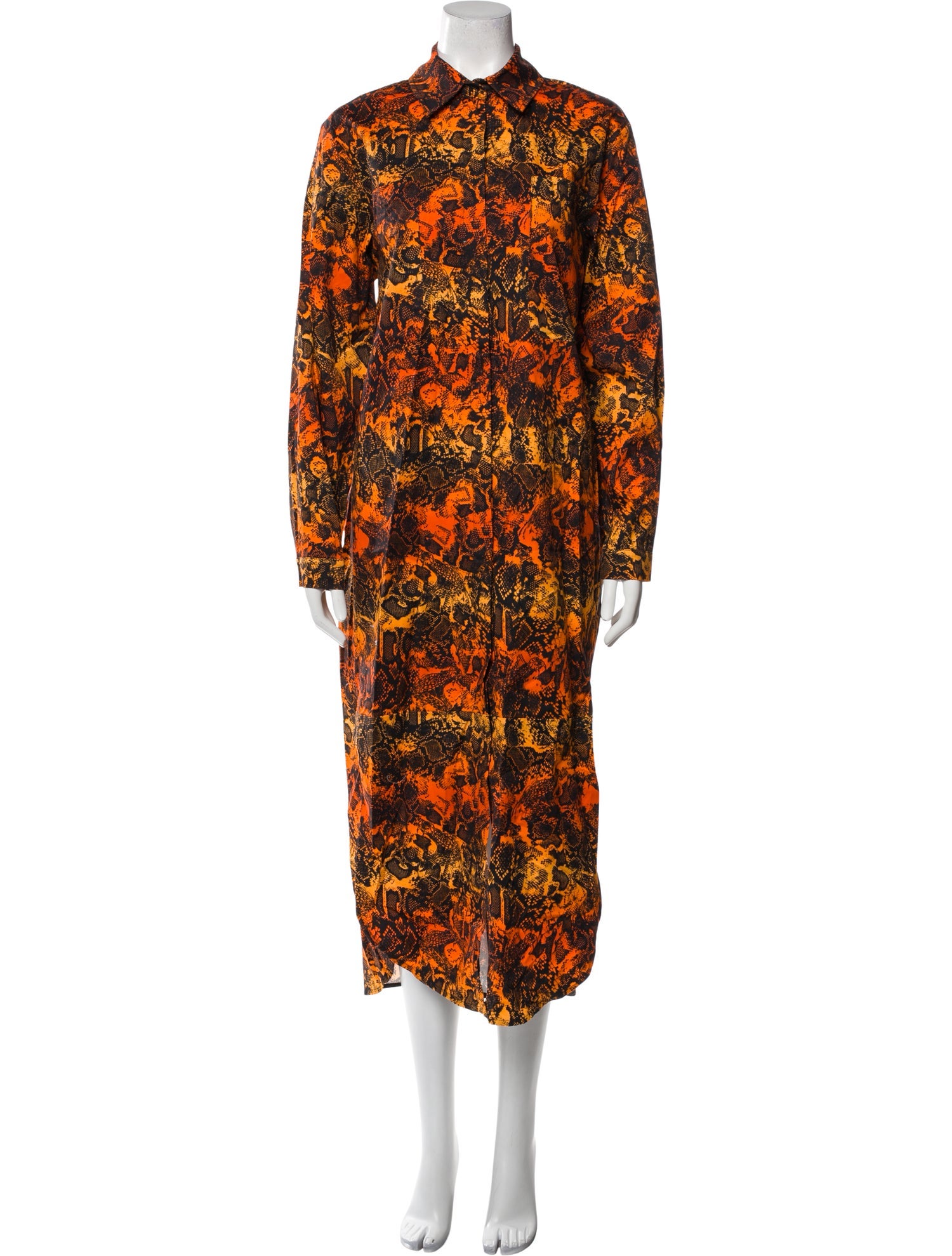 Marcell Von Berlin Animal Print Long Dress w/ Tags
