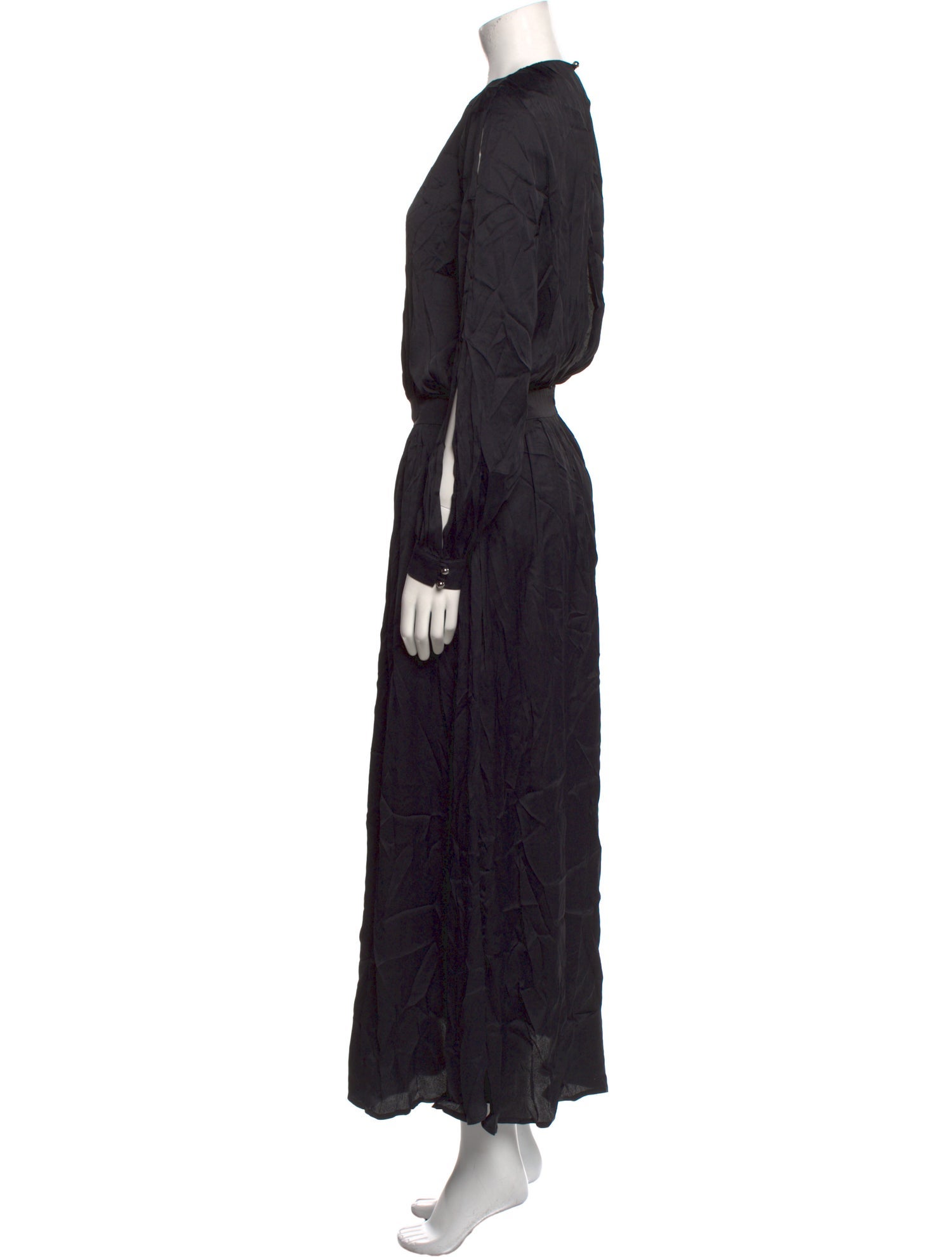 Marcell Von Berlin Crew Neck Long Dress