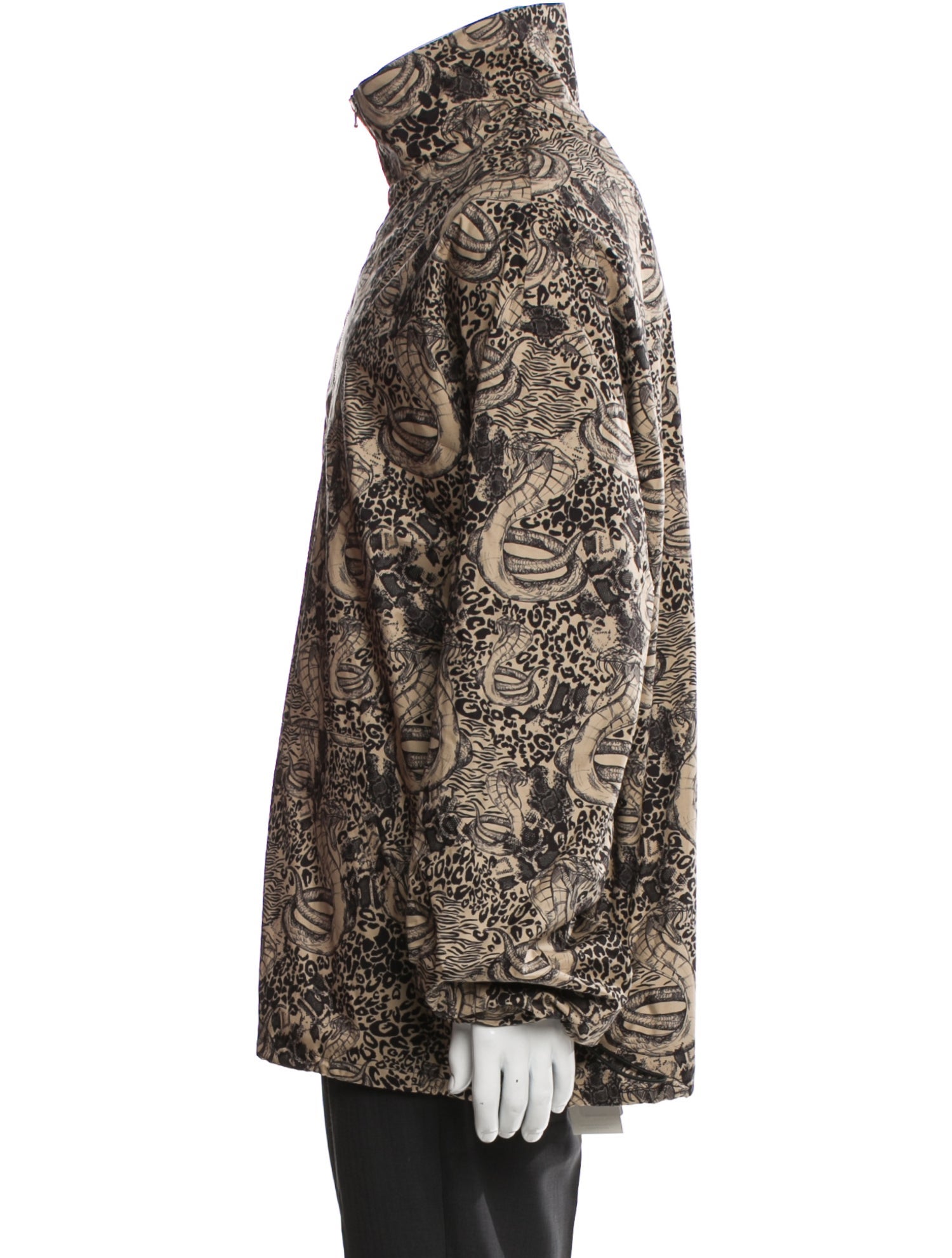 Marcell Von Berlin Animal Print Parka w/ Tags