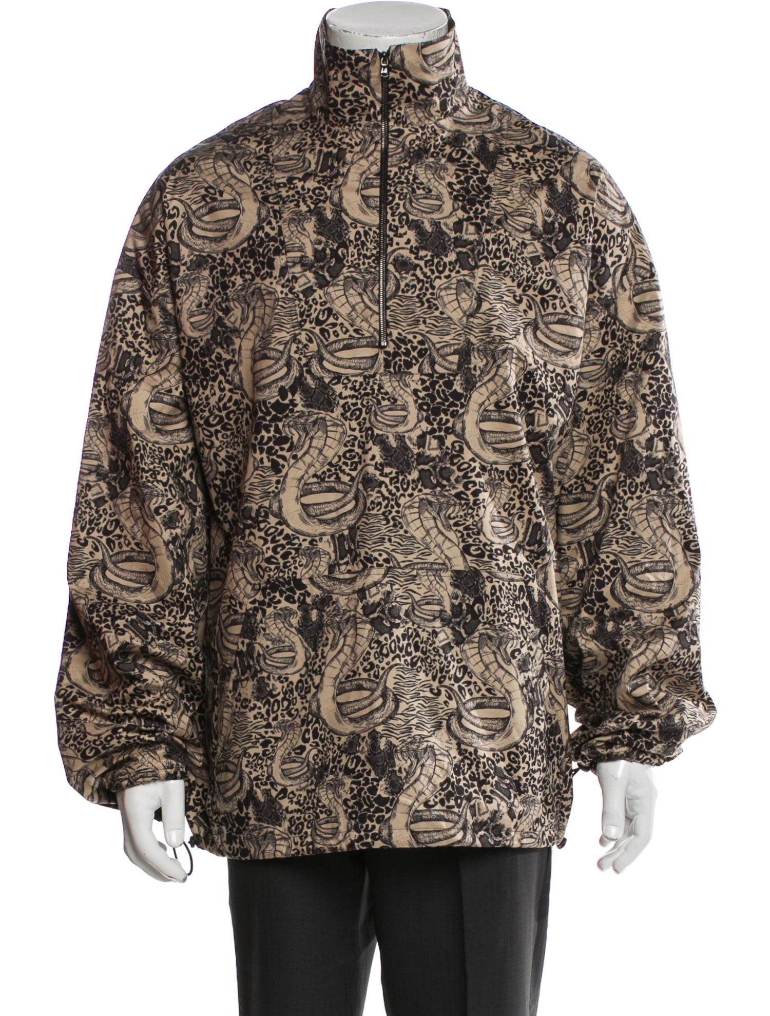 Marcell Von Berlin Animal Print Utility Jacket w/ Tags