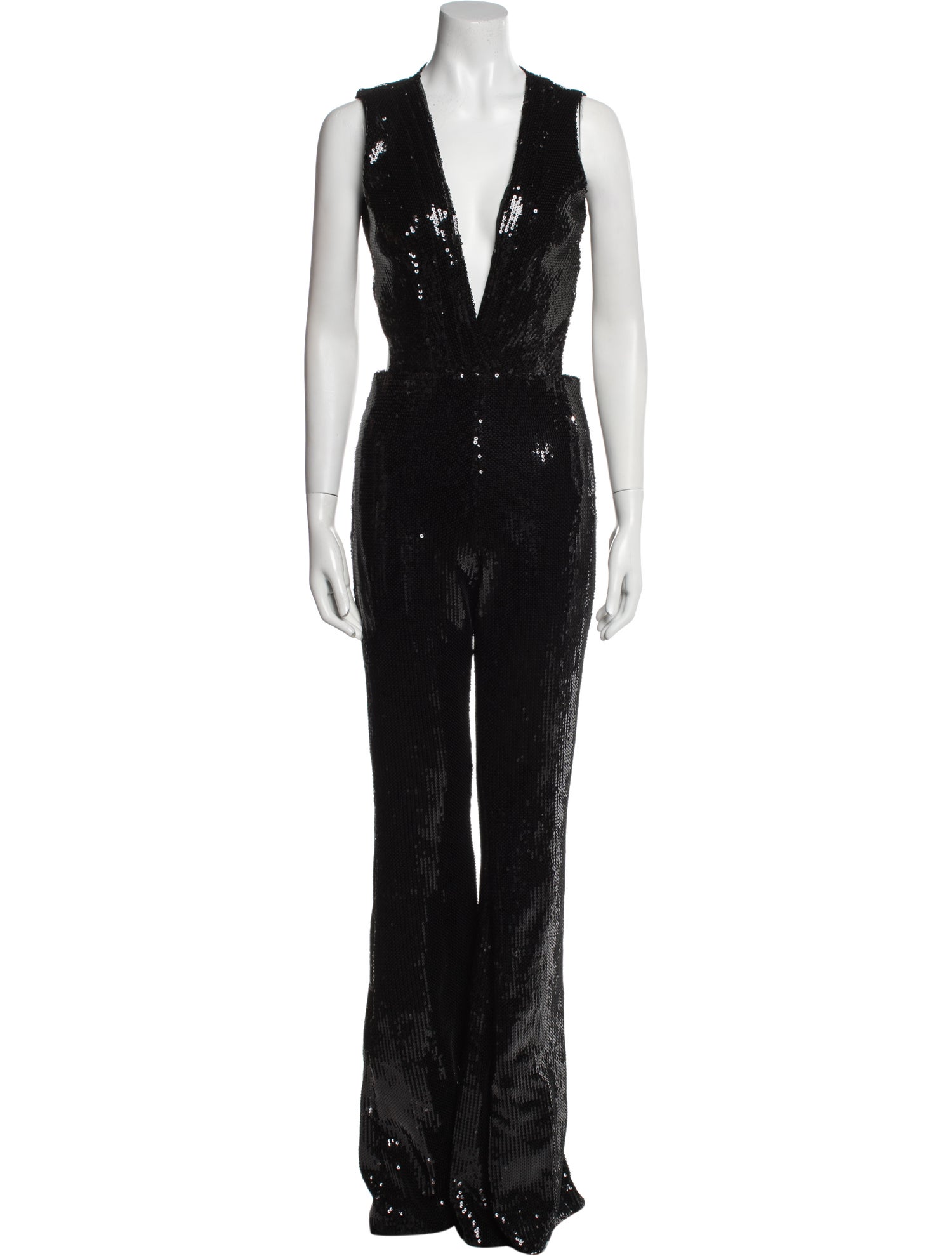 Marcell Von Berlin Plunge Neckline Jumpsuit w/ Tags
